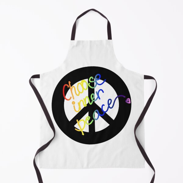 Item preview, Classic Peace Sign Rainbow Text Design designed and sold by laxmanrajart.