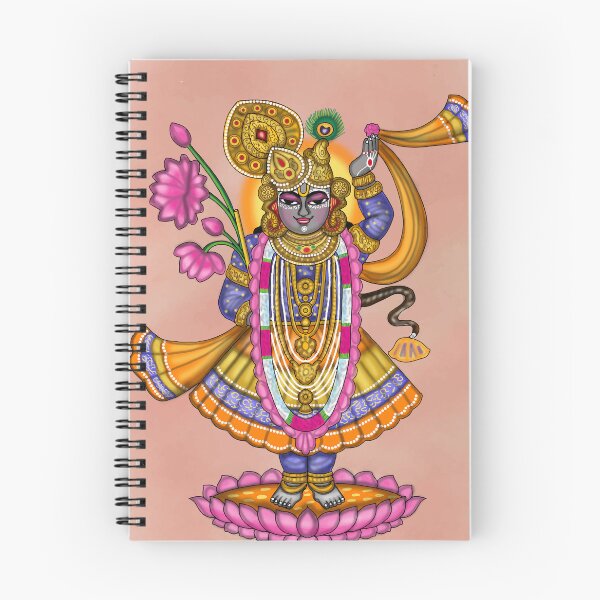 Item preview, Shree Nath Ji Digital Drawing | Shrinathji Krishna Hindu Deity Artwork designed and sold by Harshit_Digital_Arts.