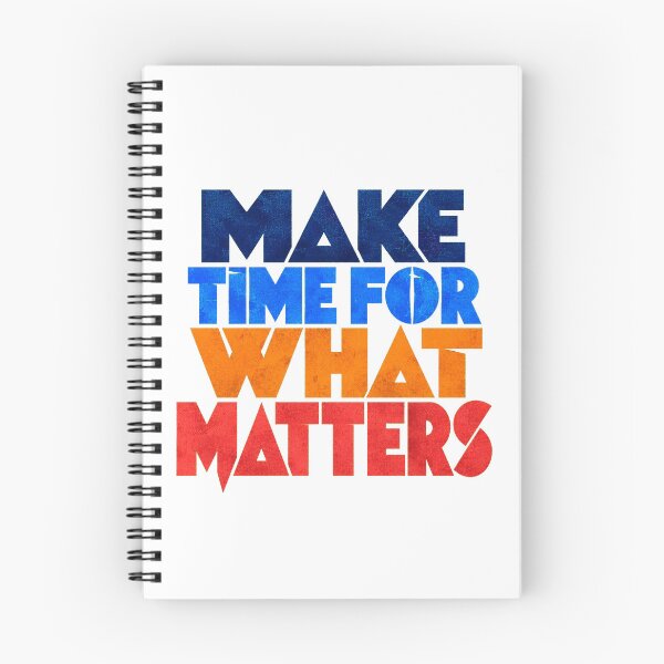 Item preview, Make Time for What Matters Motivational Quote designed and sold by the-dovlat.