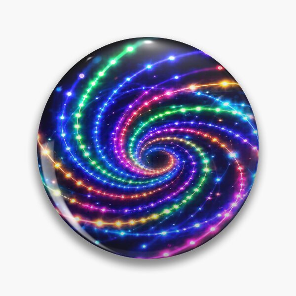 Item preview, Neon spiral galaxy designed and sold by rheyes.