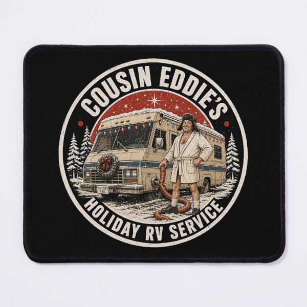 Item preview, Christmas Cousin Eddie's Holiday RV serice designed and sold by Olena Du.