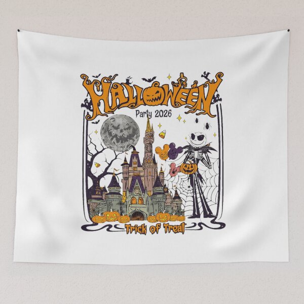 Item preview, Spooky Halloween Castle Trick Treat Party  designed and sold by BartholRhyat.
