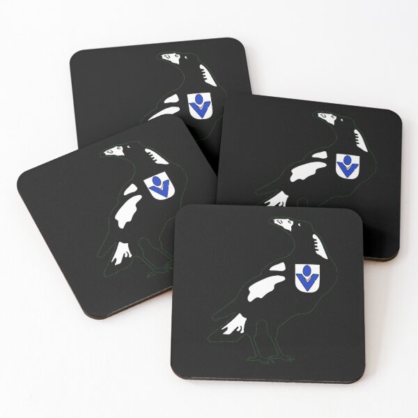 Item preview, Mighty Magpies Retro Drawing designed and sold by Luke Foran Sports Art.