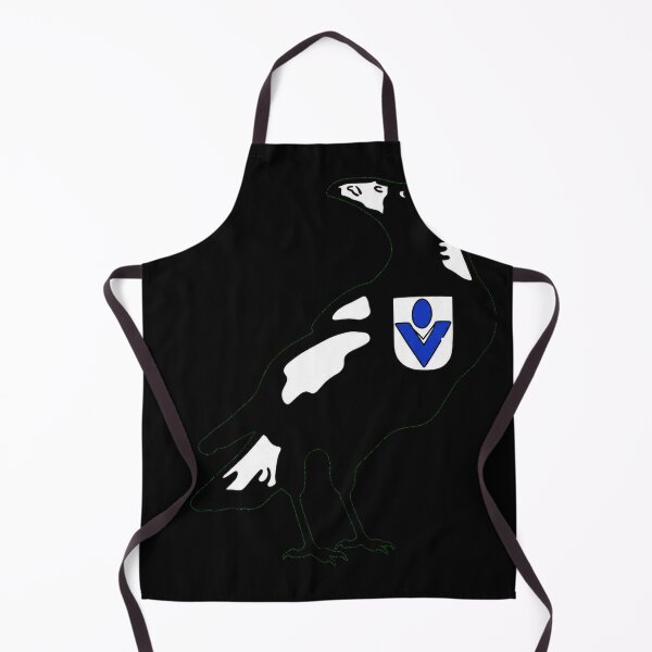 Item preview, Mighty Magpies Retro Drawing designed and sold by Luke Foran Sports Art.