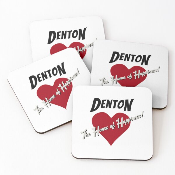 Item preview, Denton - The Home Of Happiness designed and sold by alliana-drain.