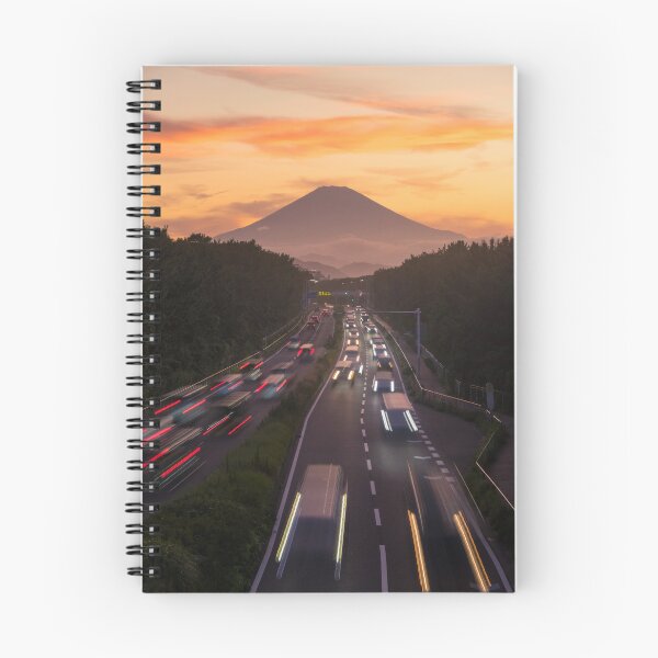 Item preview, Road to Mount Fuji at Sunset, Kanagawa, Japan designed and sold by Jordan McChesney.