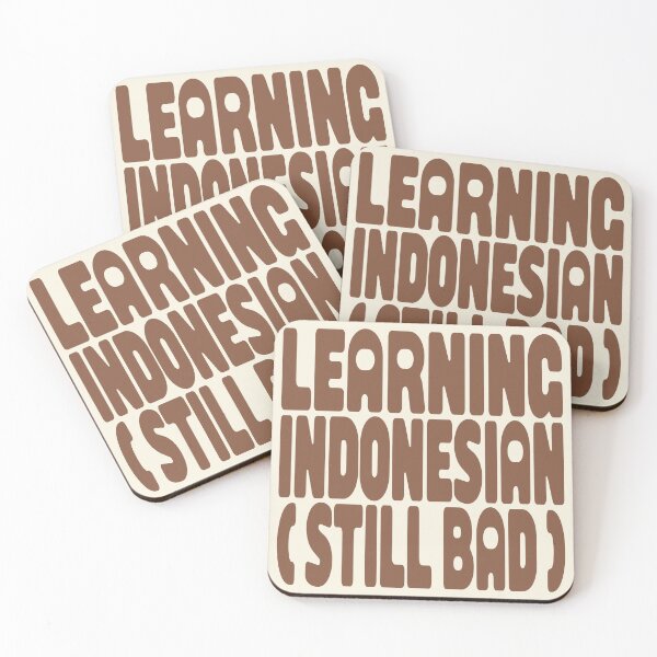 Item preview, LEARNING INDONESIAN (STILL BAD) designed and sold by MOCOPOCO.