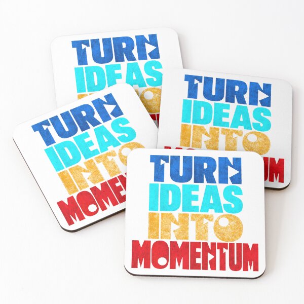 Item preview, Turn Ideas Into Momentum Entrepreneur Quote designed and sold by the-dovlat.