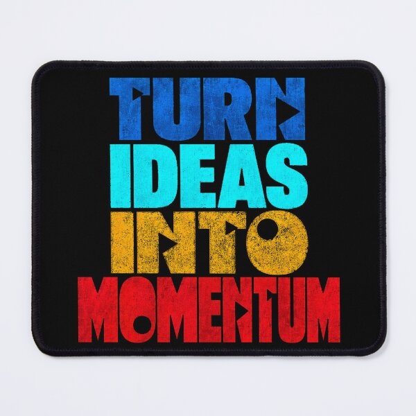 Item preview, Turn Ideas Into Momentum Entrepreneur Quote designed and sold by the-dovlat.