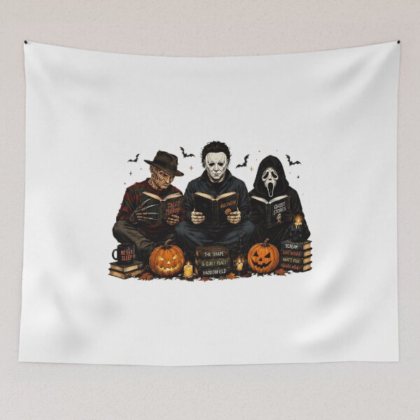 Item preview, Spooky Reading Buddies Halloween Graphic  designed and sold by BartholRhyat.