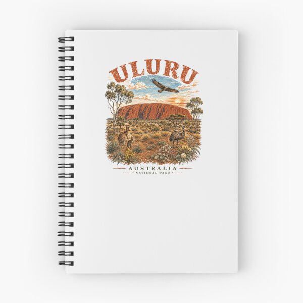Item preview, Uluru Australia National Park Vintage Outback Travel Poster Art designed and sold by Yellowriversss.