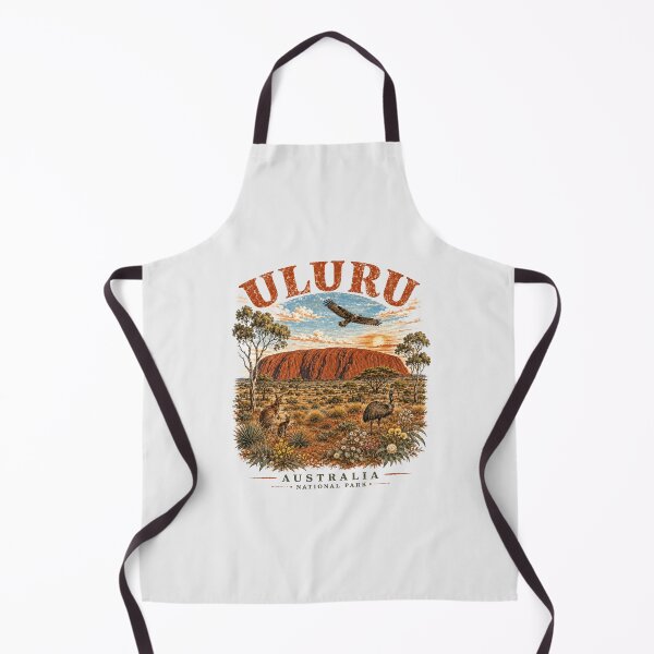 Item preview, Uluru Australia National Park Vintage Outback Travel Poster Art designed and sold by Yellowriversss.