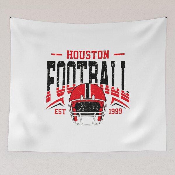 Item preview, Houston Football Vintage Retro Helmet designed and sold by SopheeTrah.