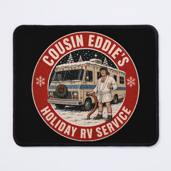 Item preview, Christmas Holiday Cousin Eddie's  RV  shitters serice designed and sold by Olena Du.