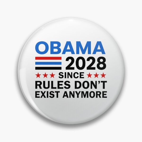 Item preview, Obama 2028 Since Rules Don't Exist Anymore designed and sold by milomatchart.