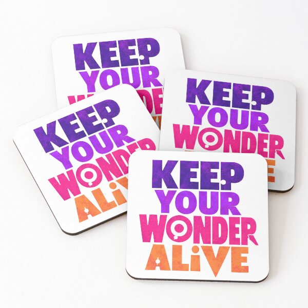 Item preview, Keep Your Wonder Alive Colorful Inspirational Quote designed and sold by the-dovlat.