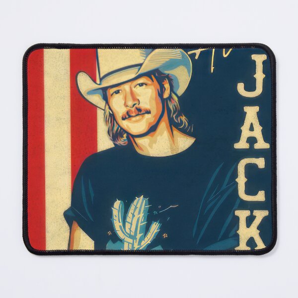 Item preview, Alan Jackson ---- Original Retro Fan #283 #841 designed and sold by design-aas-sum.