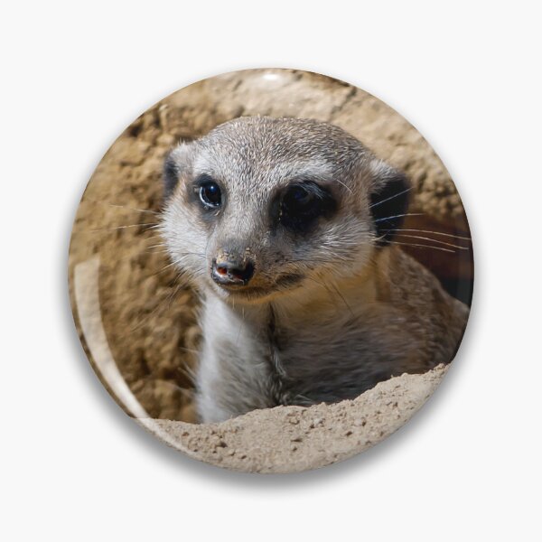 Item preview, Meerkat Wildlife Art Painterly Burrow Portrait designed and sold by Vac1.