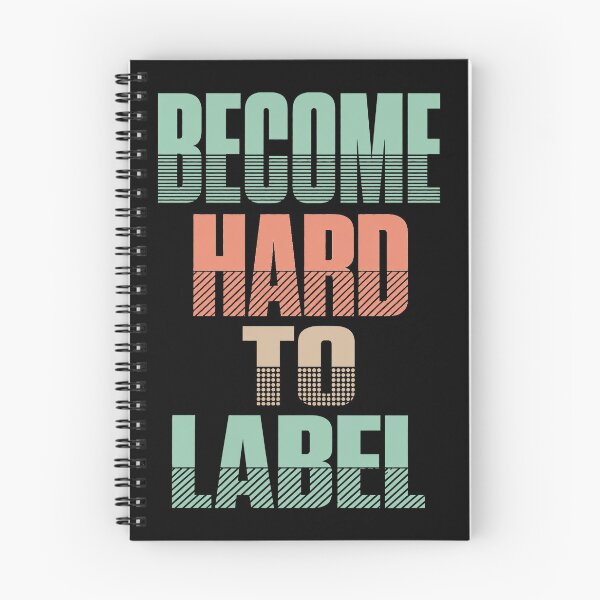 Item preview, Become Hard to Label Individuality Quote designed and sold by the-dovlat.
