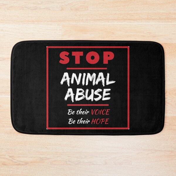 Item preview, Stop Animal Abuse, Be Their Voice Graphic, Anti Animal Cruelty Awareness Design designed and sold by AnimalVibes.