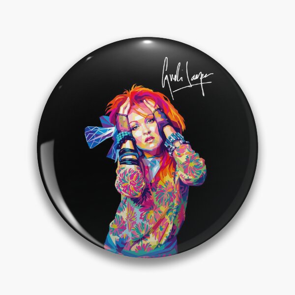 Item preview, Cyndi Lauper Pop Art designed and sold by SiksisArt.