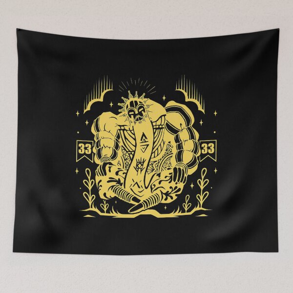 Item preview, Mystic Elephant Deity Tribal Art Tee designed and sold by odakinstle44.