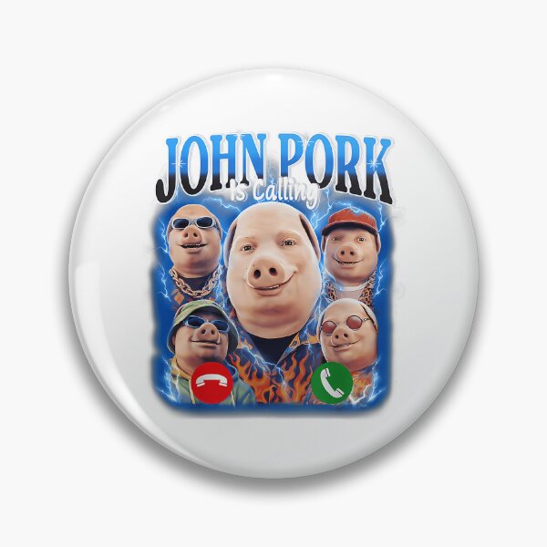 Item preview, John Pork Is Calling Meme Viral Prank Call Internet Humor designed and sold by kree-cutter.