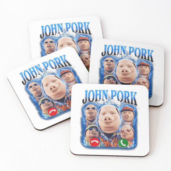 Item preview, John Pork Is Calling Meme Viral Prank Call Internet Humor designed and sold by kree-cutter.