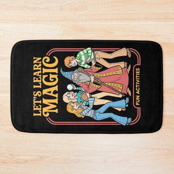 Item preview, Let's Learn Magic Funny Fantasy RPG Wizard Book Cover designed and sold by GrandeDuc.