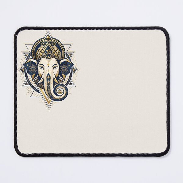 Item preview, Lord Ganesha Sacred Geometry Spiritual Art designed and sold by hutofdesigns.