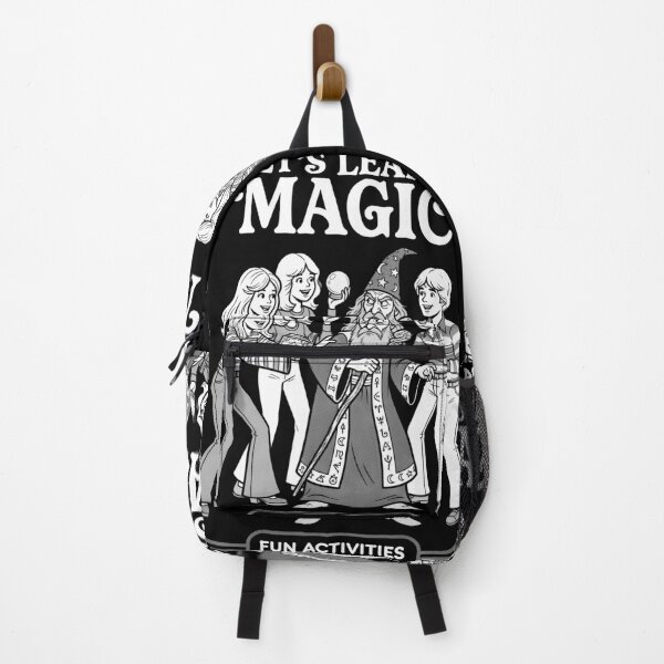 Item preview, Let's Learn Magic Funny Fantasy RPG Wizard Book Cover designed and sold by GrandeDuc.