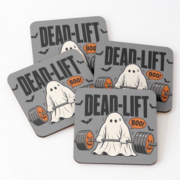 Item preview, Dead-Lift Boo Halloween Fitness Design designed and sold by MOCH- ART.