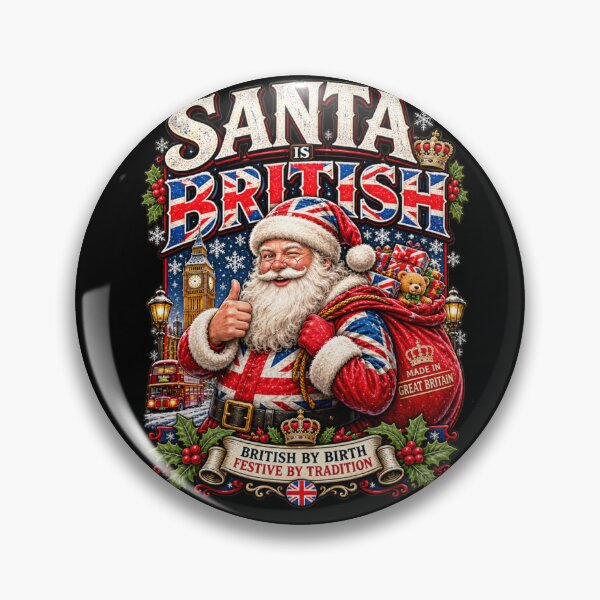 Item preview, Santa is British  designed and sold by The British Scene.