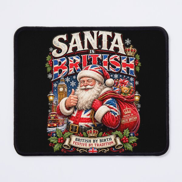 Item preview, Santa is British  designed and sold by The British Scene.