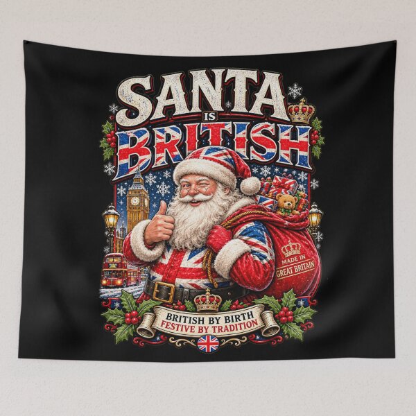 Item preview, Santa is British  designed and sold by The Network.