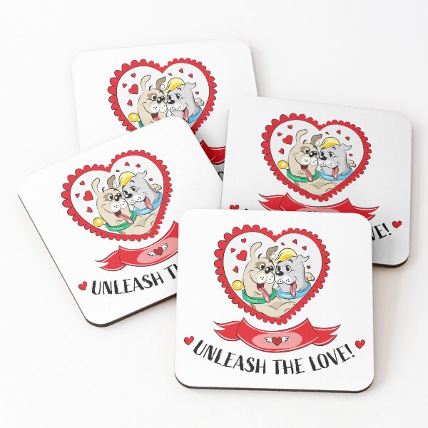 Item preview, Unleash the Love Cute Dogs designed and sold by Ekaterina  Biserova.