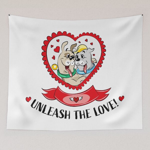 Item preview, Unleash the Love Cute Dogs designed and sold by Ekaterina  Biserova.