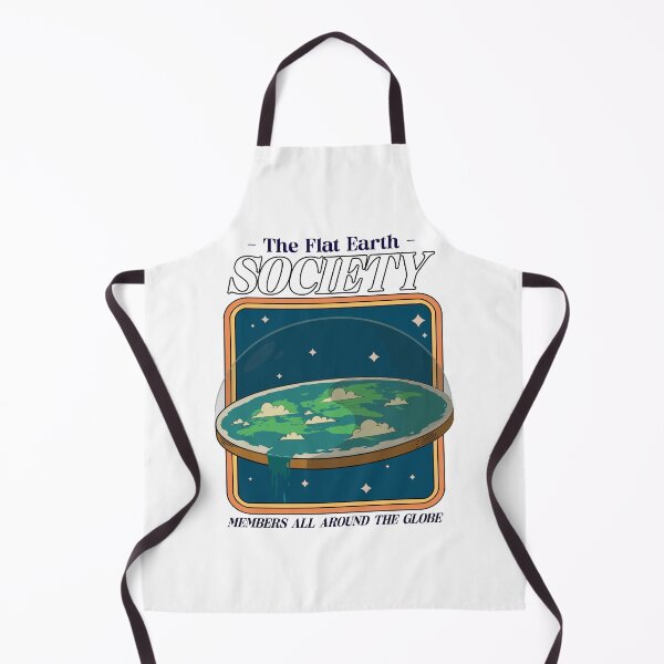 Item preview, The Flat Earth Society Members All Around The Globe - Retro Art designed and sold by chatzous.