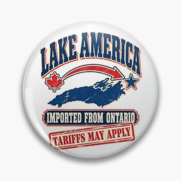 Item preview, Lake America - Imported From Ontario, Tariffs May Apply designed and sold by ShineEyePirate.