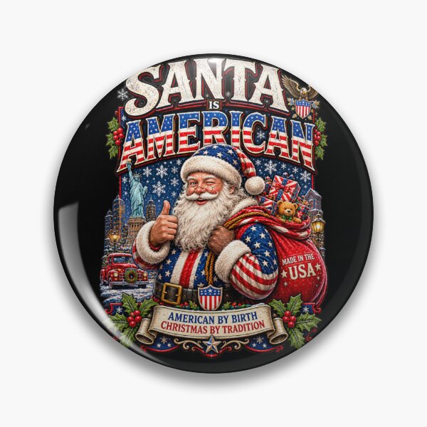 Item preview, Santa is American designed and sold by The British Scene.