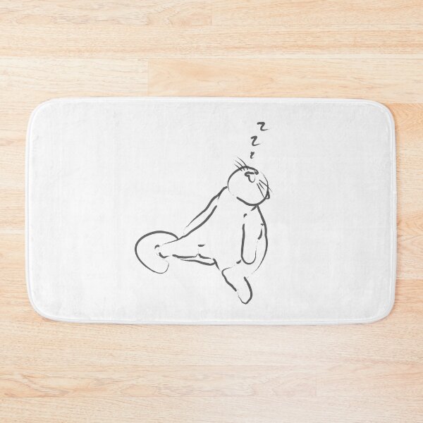 Item preview, Cozy Sleeping Cat Stretching Paw designed and sold by reksitawardani.