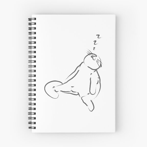 Item preview, Cozy Sleeping Cat Stretching Paw designed and sold by reksitawardani.