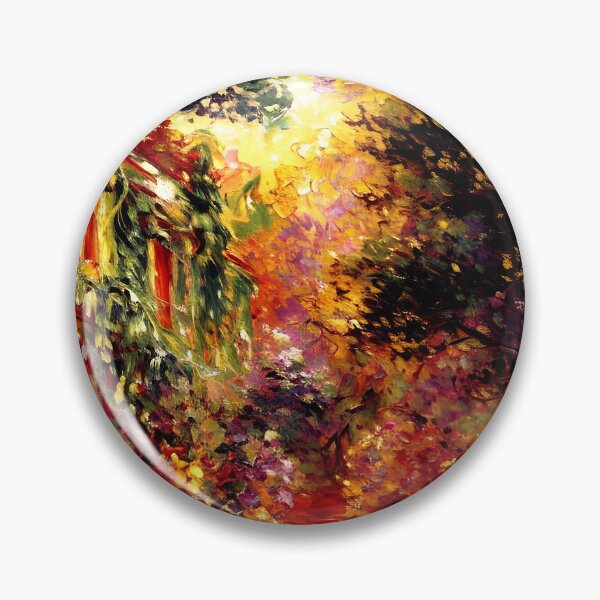 Item preview, The Artist’s House from the Rose Garden designed and sold by artdesignsnow.