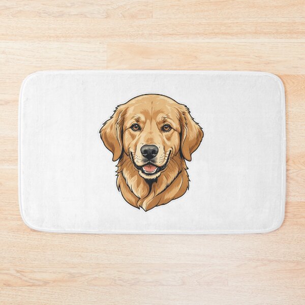 Item preview, Golden Retriever Face Portrait Ukiyo-e Woodblock Style – Golden retriever mom gift designed and sold by michallechowicz.