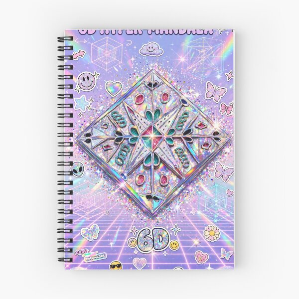Item preview, Glittery Holographic 6D Hyper Mandala Vibes designed and sold by ChinzorigBAY.