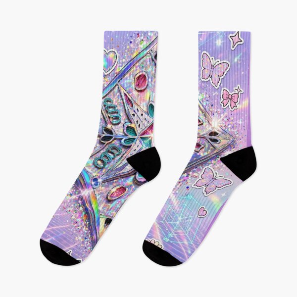 Item preview, Glittery Holographic 6D Hyper Mandala Vibes designed and sold by ChinzorigBAY.