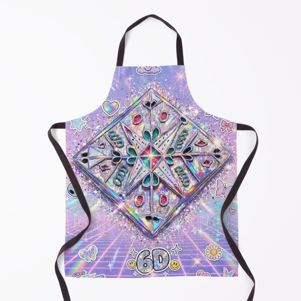 Item preview, Glittery Holographic 6D Hyper Mandala Vibes designed and sold by ChinzorigBAY.