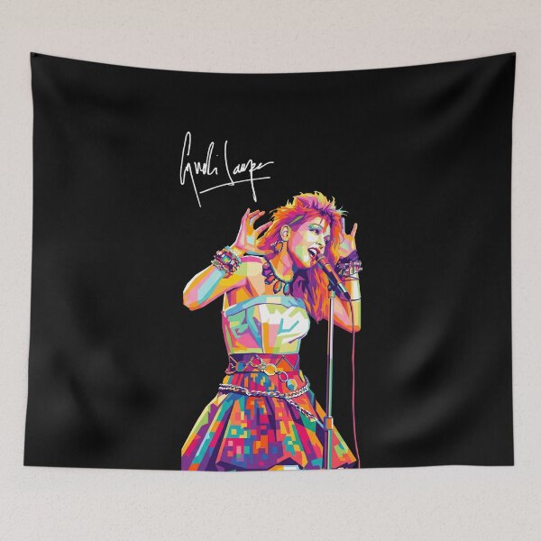 Item preview, Cyndi Lauper Wpap Pop Art designed and sold by SiksisArt.