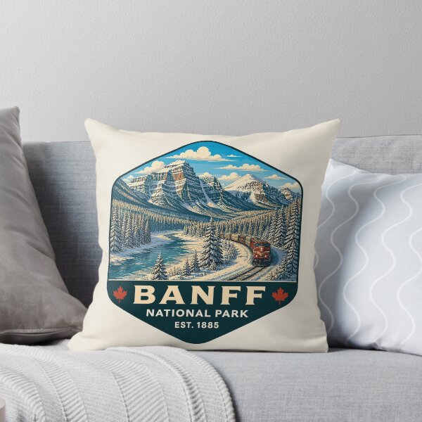 Item preview, Banff National Park Retro Design designed and sold by Gideon Emmerich.