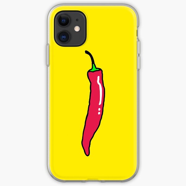 Scharfe Chilischote Chili Paprika iPhone Flexible Hülle